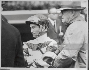 Willie Shoemaker with Bert Mulholland